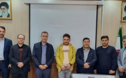 برگزاری جلسه دفاع از پایان نامه منصور دشتی