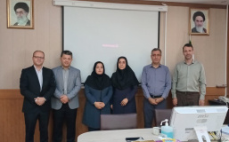 دفاع از پایان نامه کارشناسی ارشد خانم رقیه معرفت