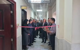 آیین افتتاح آزمایشگاه‌ ها در دانشکده