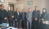 دیدار معاونت محترم آموزشی دانشگاه با اساتید دانشکده جهت تبریک روز استاد در قاب تصویر